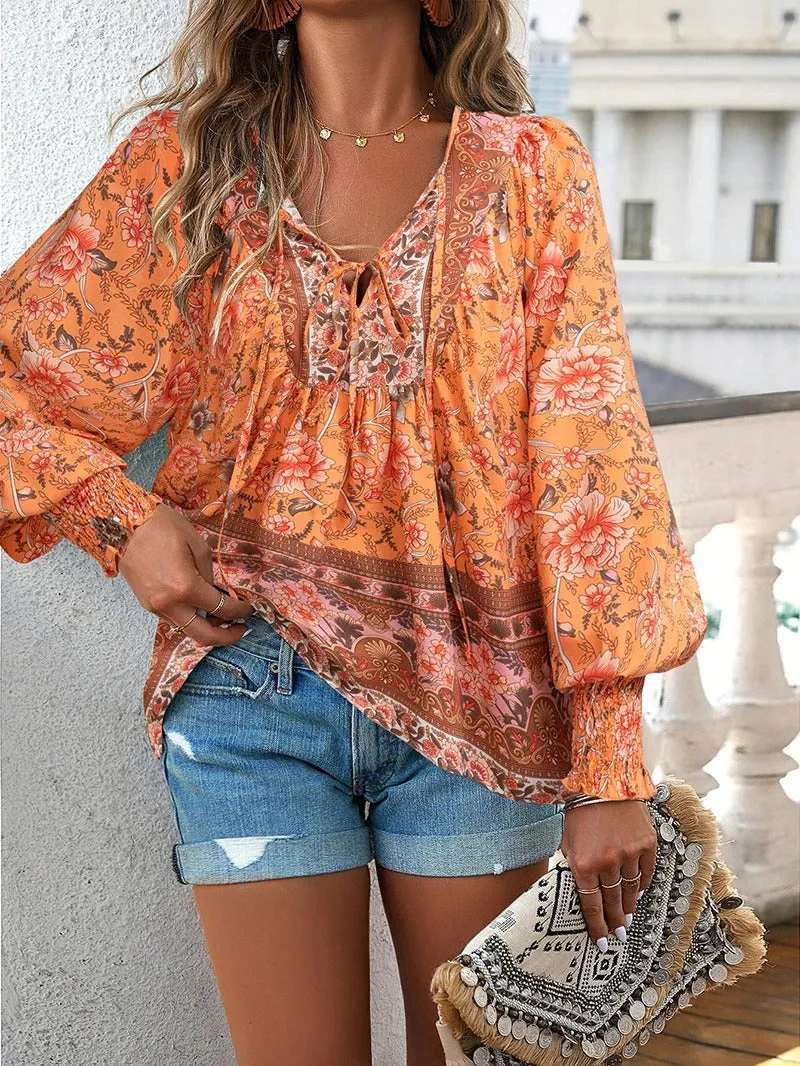 Suki | Summer Floral Top