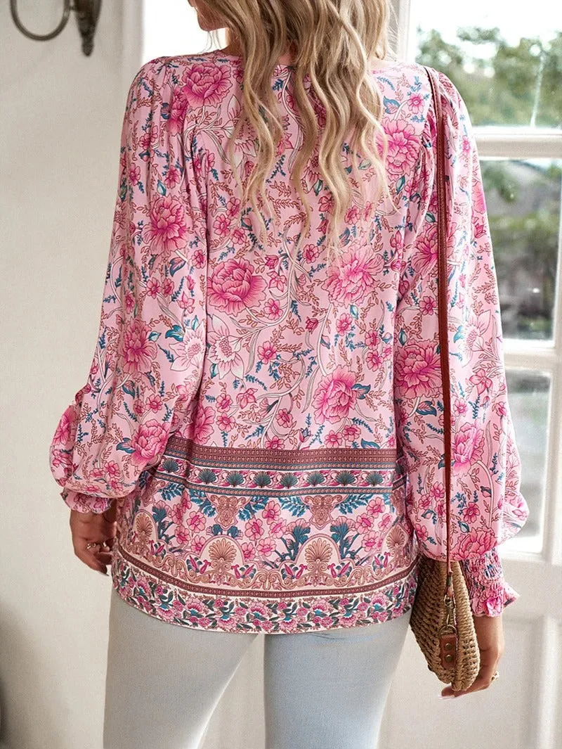 Suki | Summer Floral Top