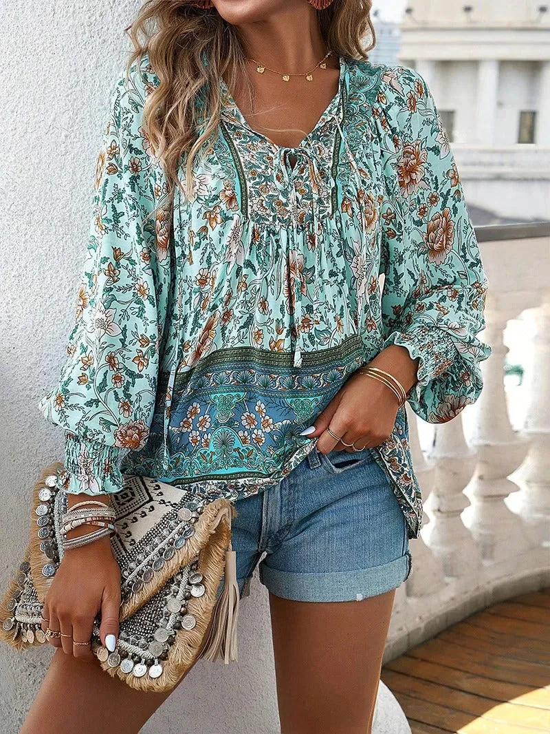 Suki | Summer Floral Top