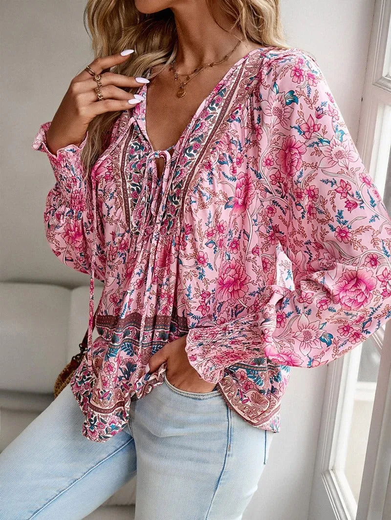 Suki | Summer Floral Top