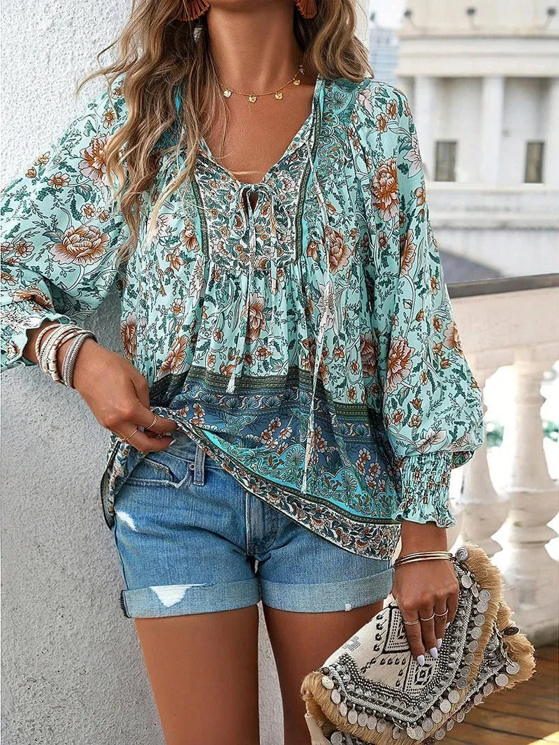 Suki | Summer Floral Top