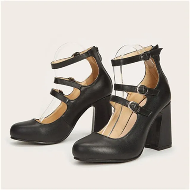 Summer Brand Ankle Buckles Womens Sandals