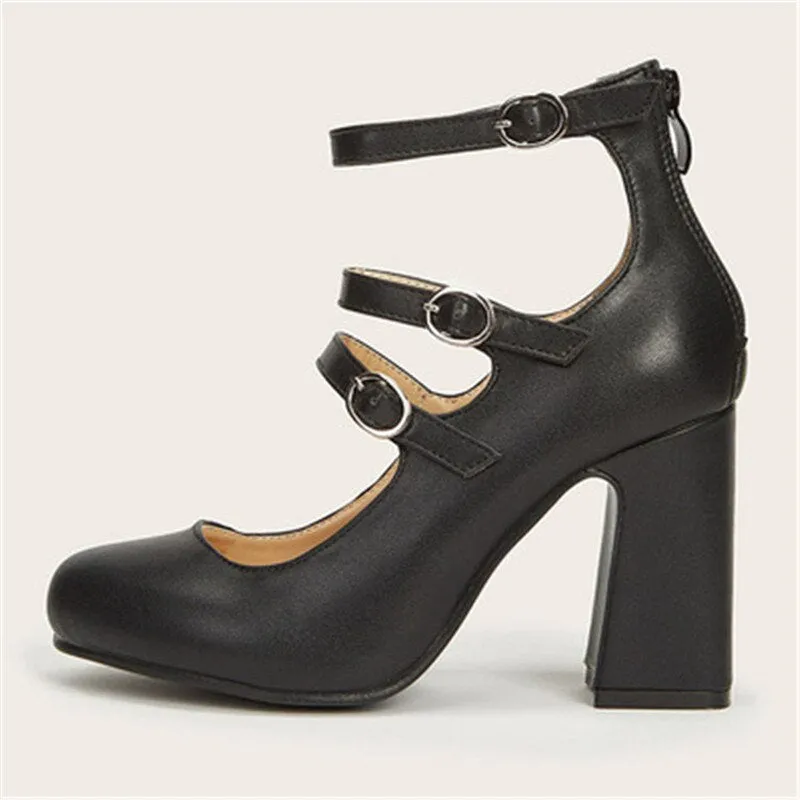 Summer Brand Ankle Buckles Womens Sandals