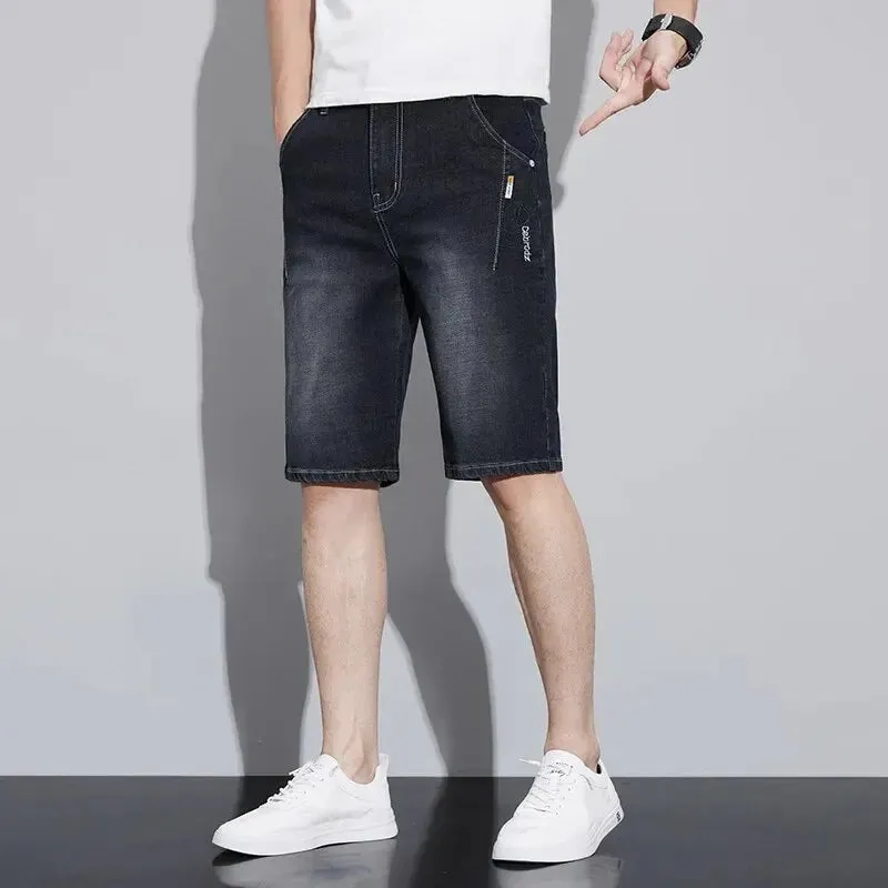 SummerFlex Dünne Denim Shorts für Männer