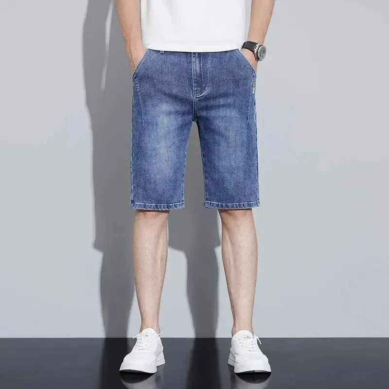 SummerFlex Dünne Denim Shorts für Männer