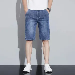 SummerFlex Dünne Denim Shorts für Männer