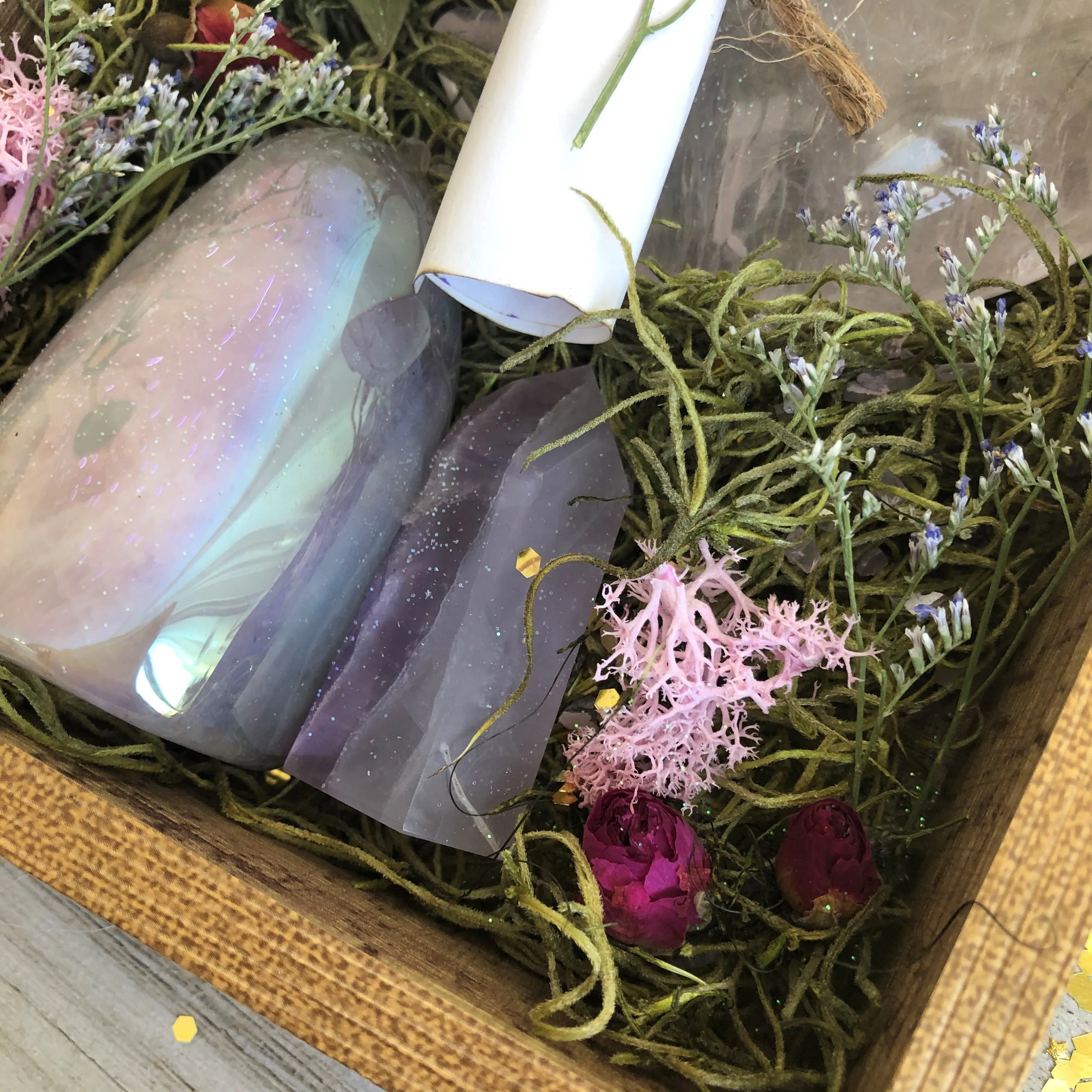 Surprise Gift Box, Monthly Box, Subscription Box, Mystery Box, Crystal Gift Box