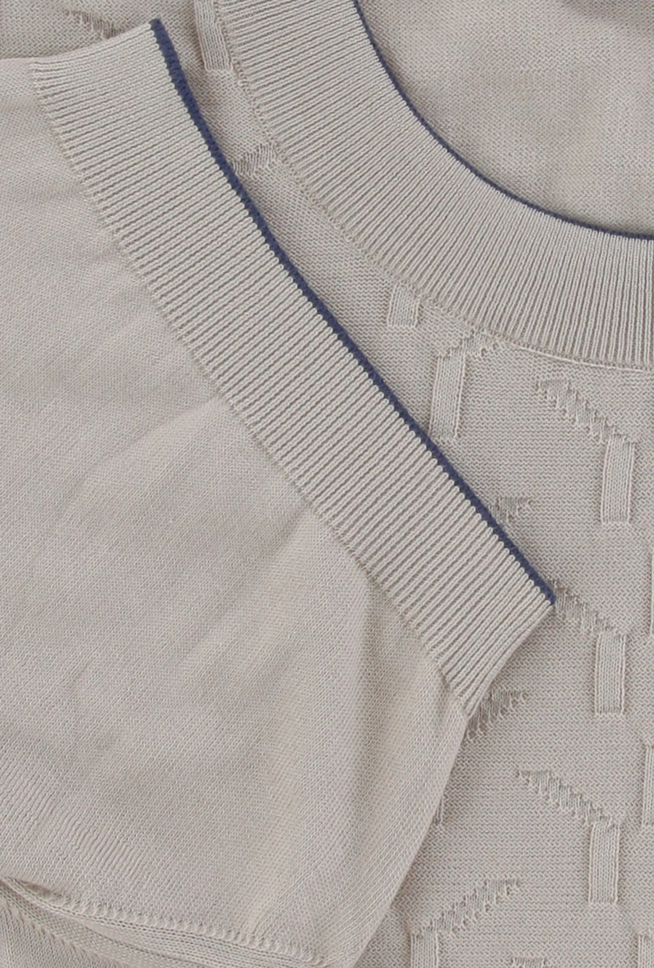 Svevo Parma Beige Crewneck Sweater