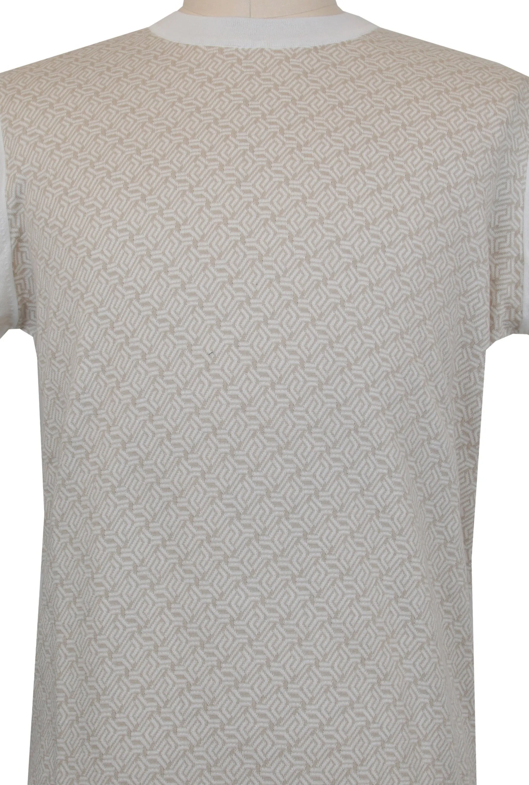 Svevo Parma Beige Crewneck Sweater