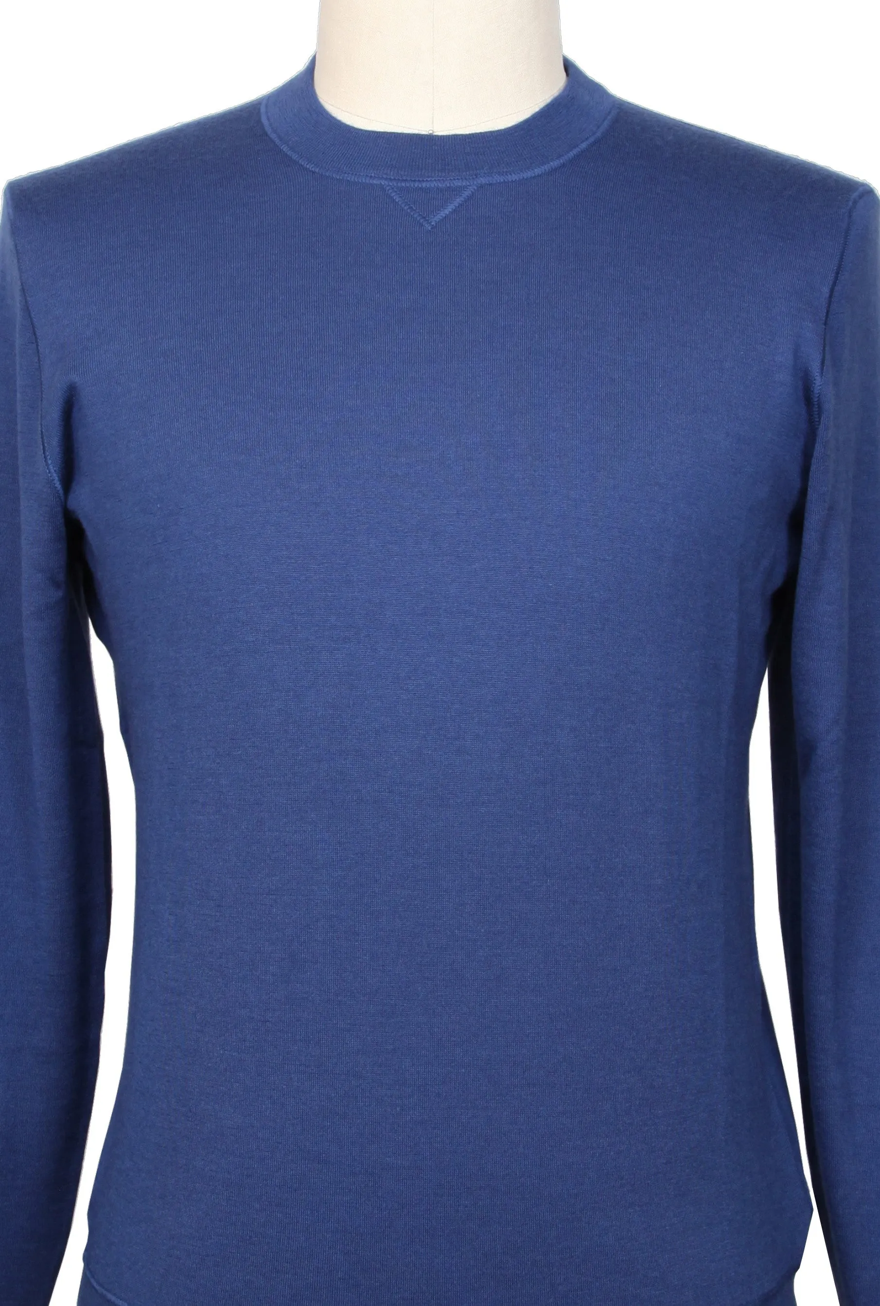 Svevo Parma Blue Crewneck Sweater