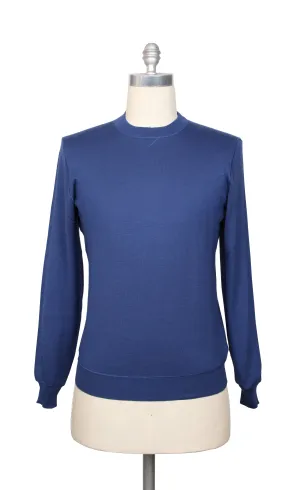 Svevo Parma Blue Crewneck Sweater