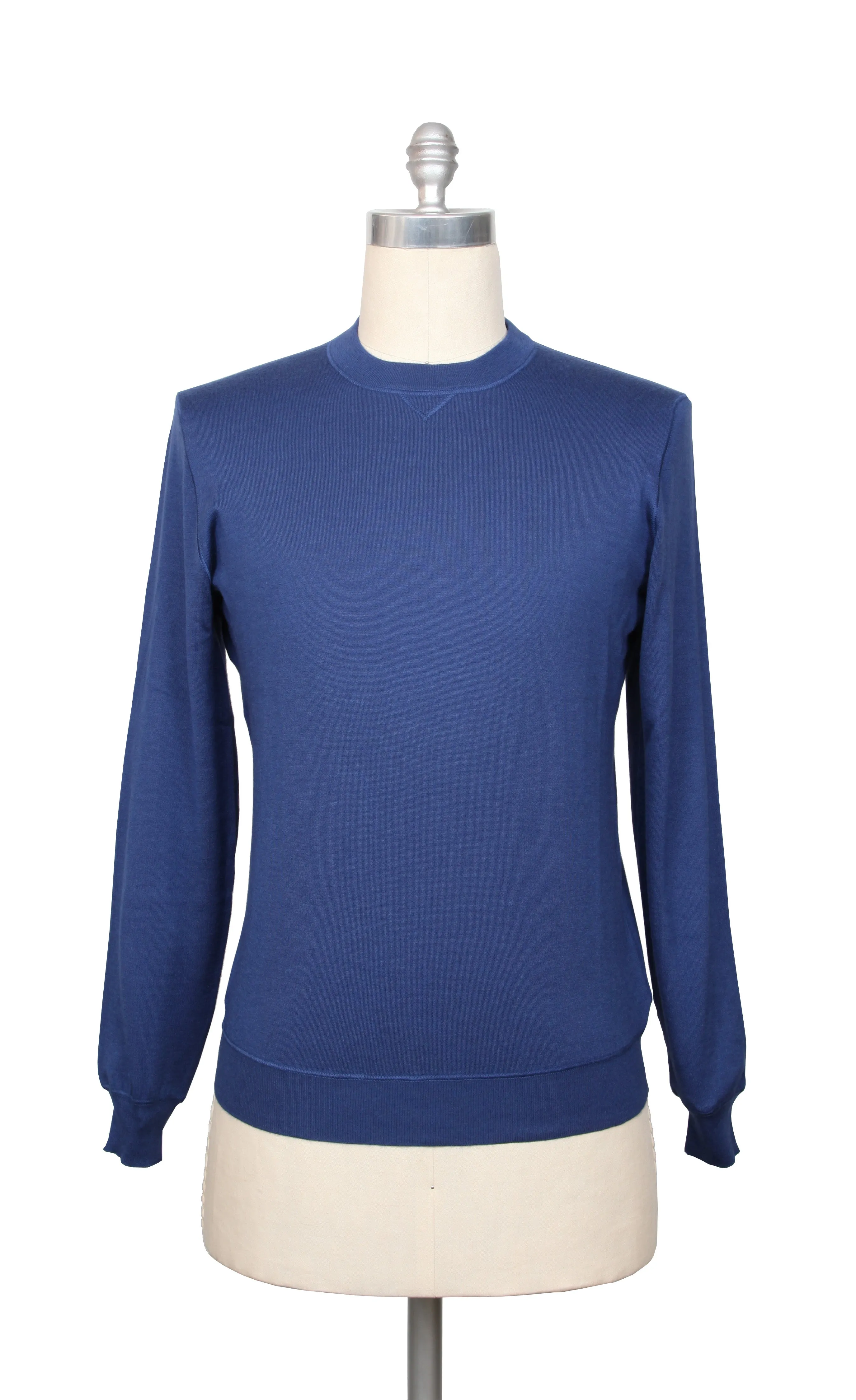 Svevo Parma Blue Crewneck Sweater