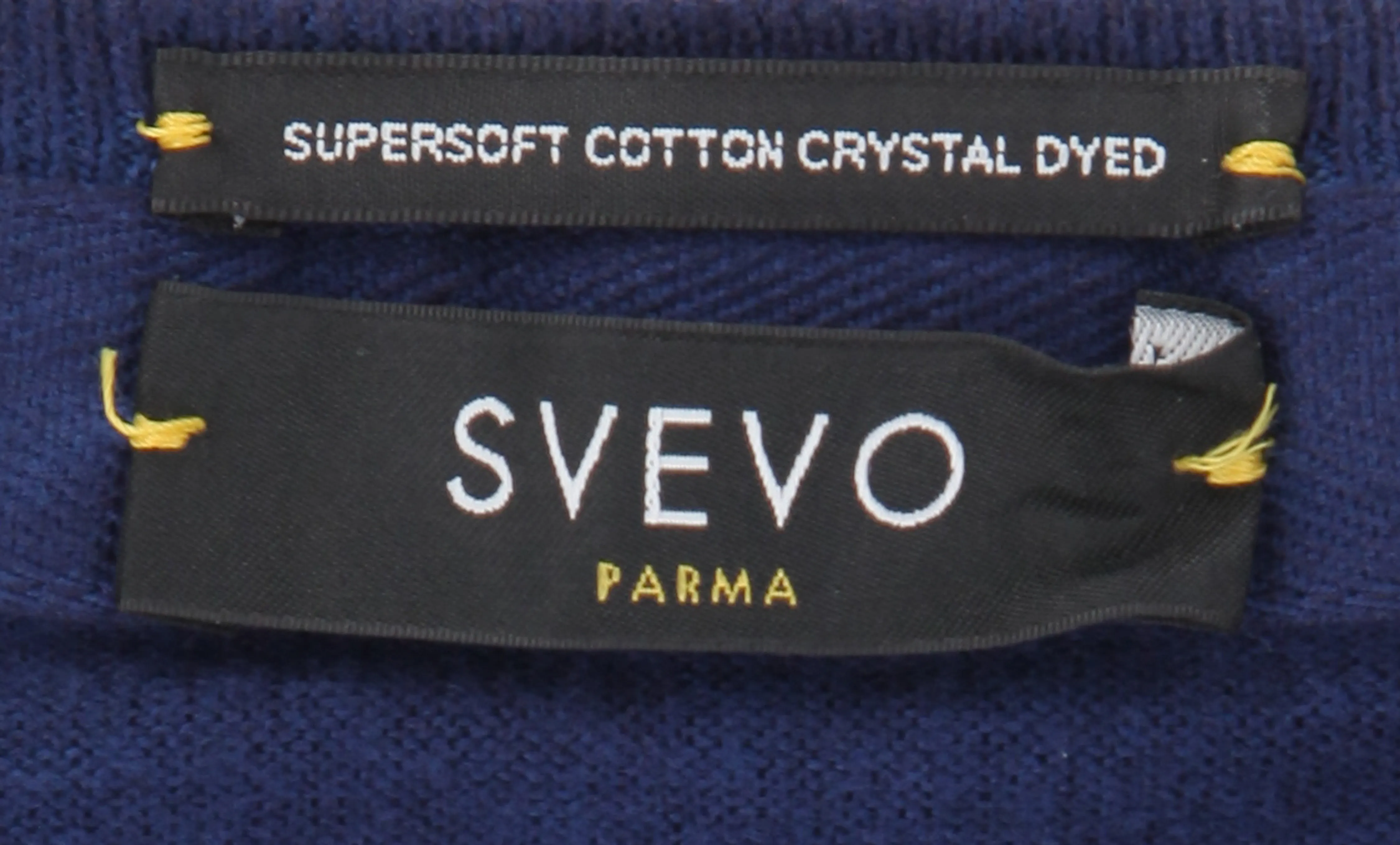 Svevo Parma Blue Crewneck Sweater