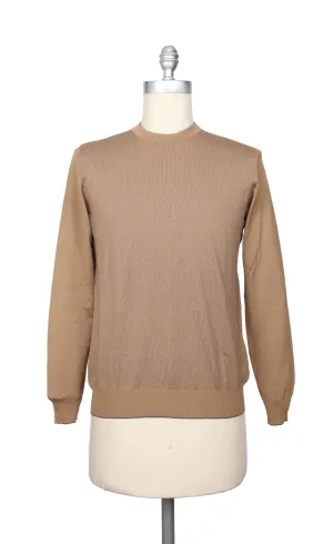 Svevo Parma Brown Crewneck Sweater