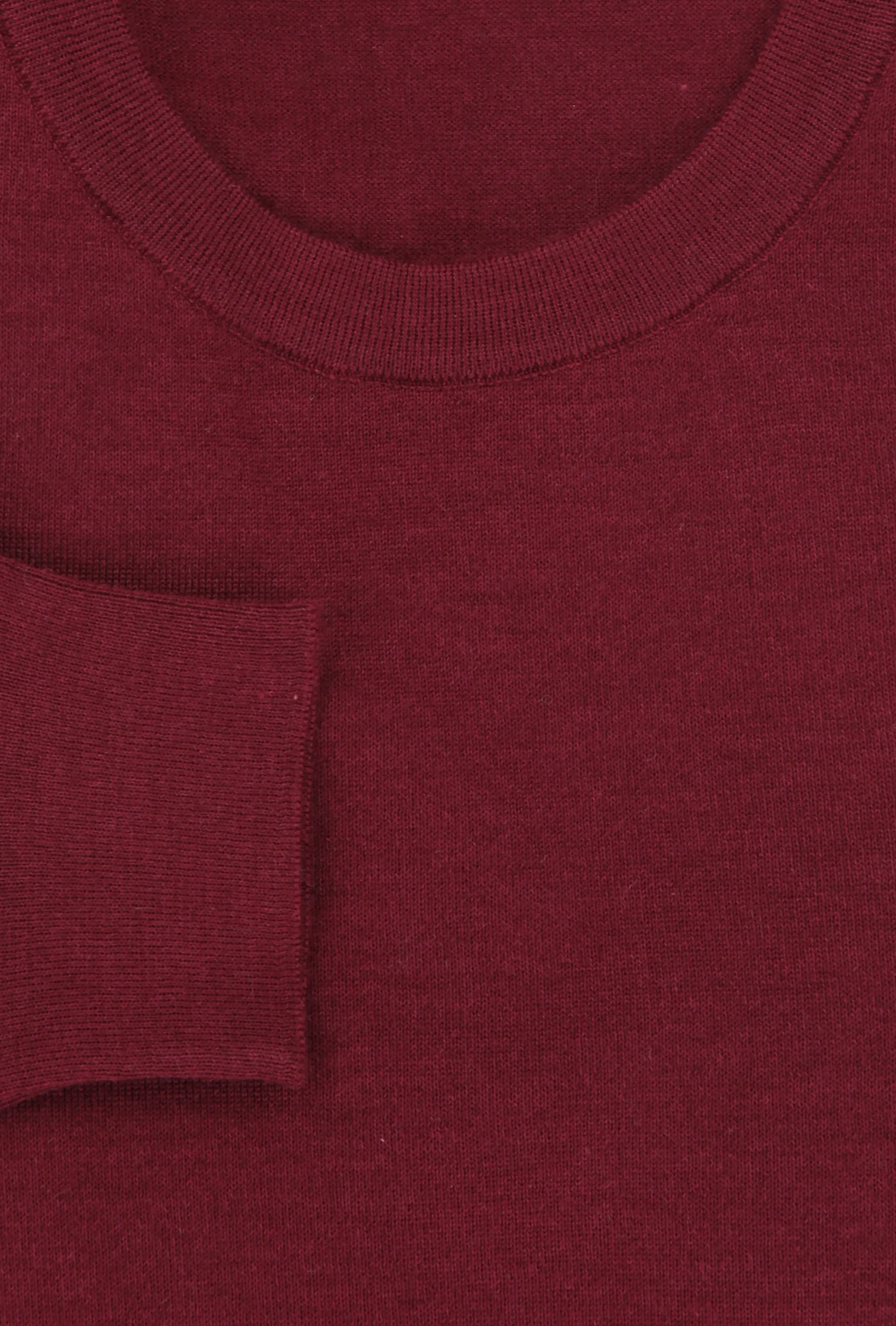 Svevo Parma Burgundy Red Crewneck Sweater