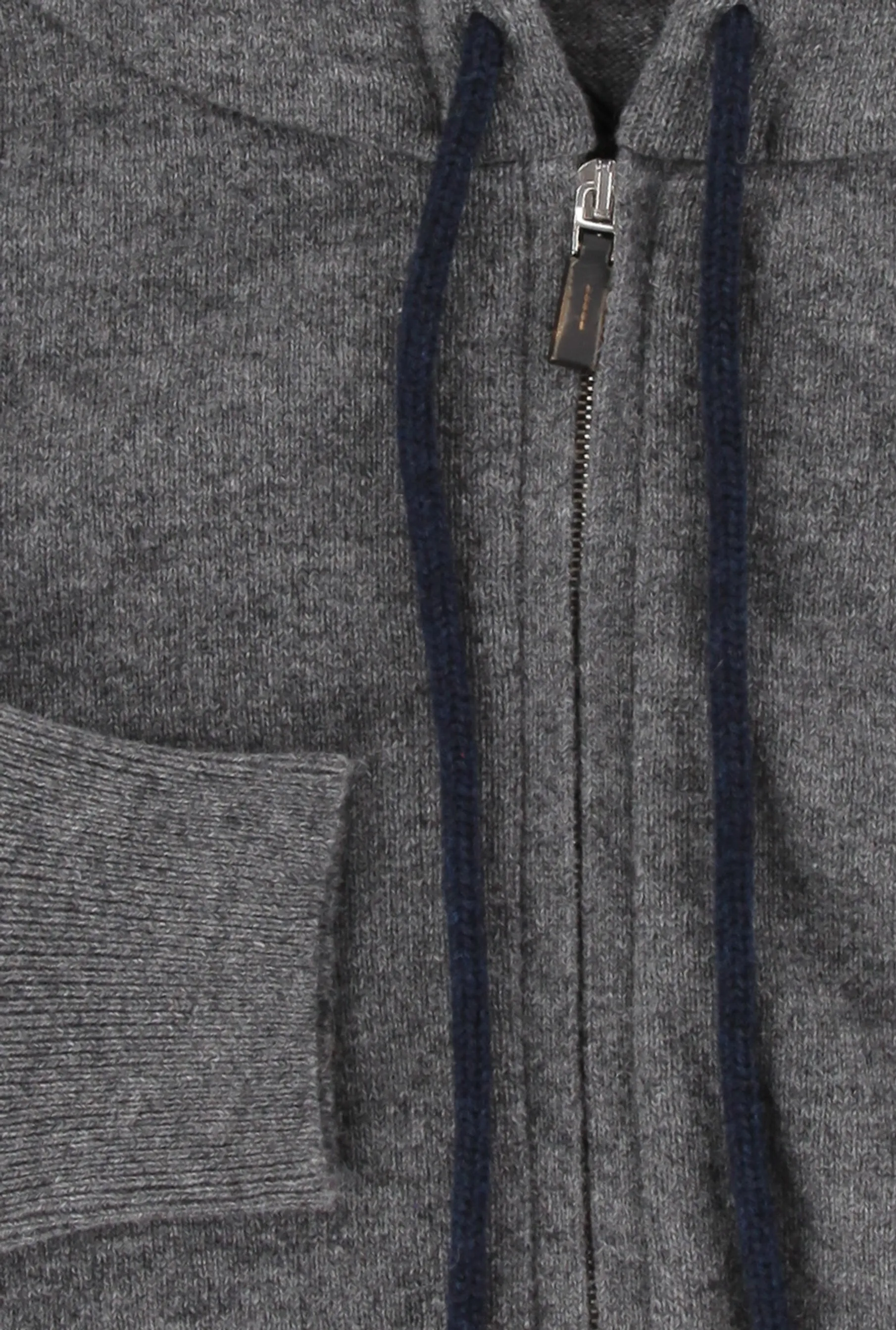Svevo Parma Gray Hooded Sweater