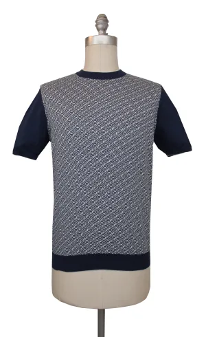 Svevo Parma Navy Blue Crewneck Sweater