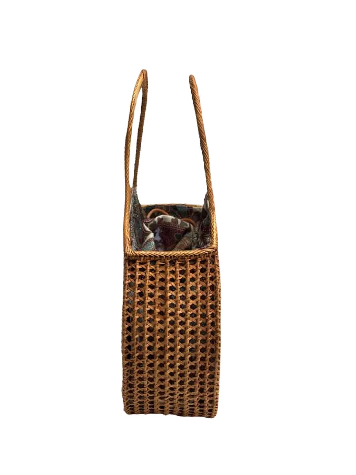 Sydney Raffia Satchel Bag ::RET