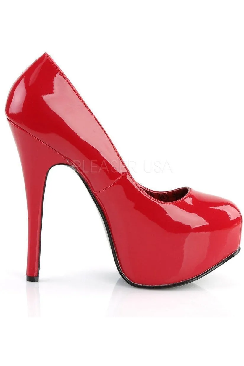 TEEZE-06 Pump  | Red Patent