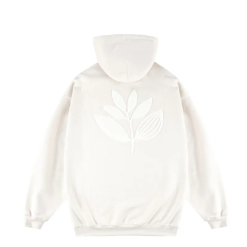 TERRY PLANT HOODIE NATURAL