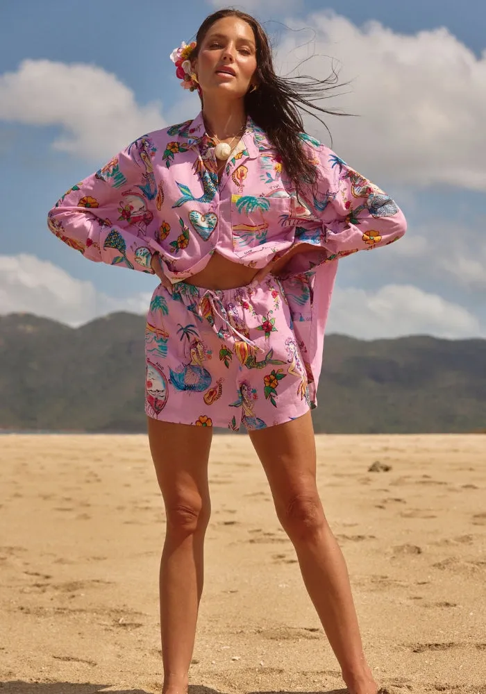 The Altos Short - You're Beautiful Pink