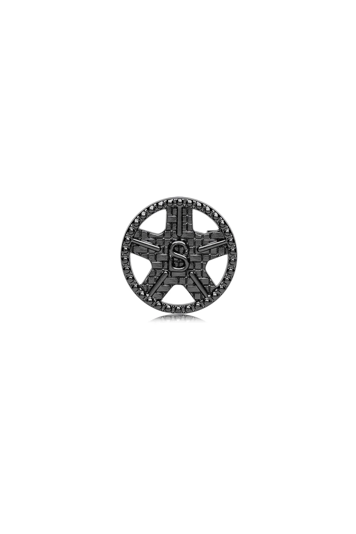 The Grand Prix Brooch Set - Black
