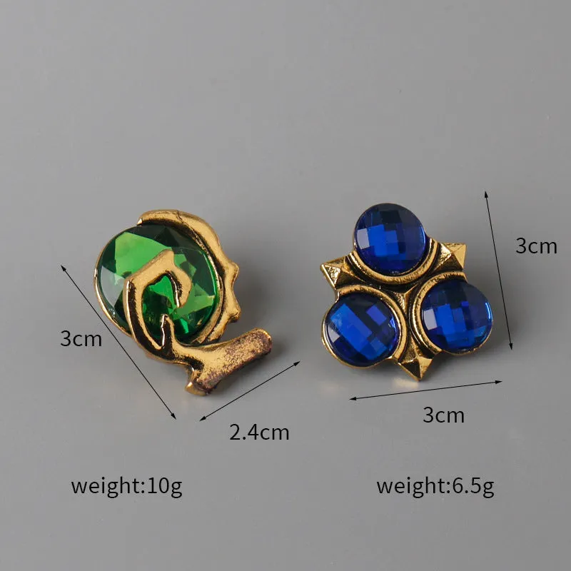 The Legend of Zelda: Breath of the Wild Shield Pin Brooch 12 Pack