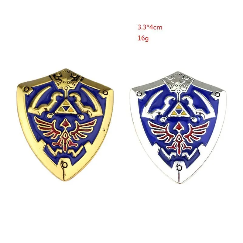 The Legend of Zelda: Breath of the Wild Shield Pin Brooch 12 Pack