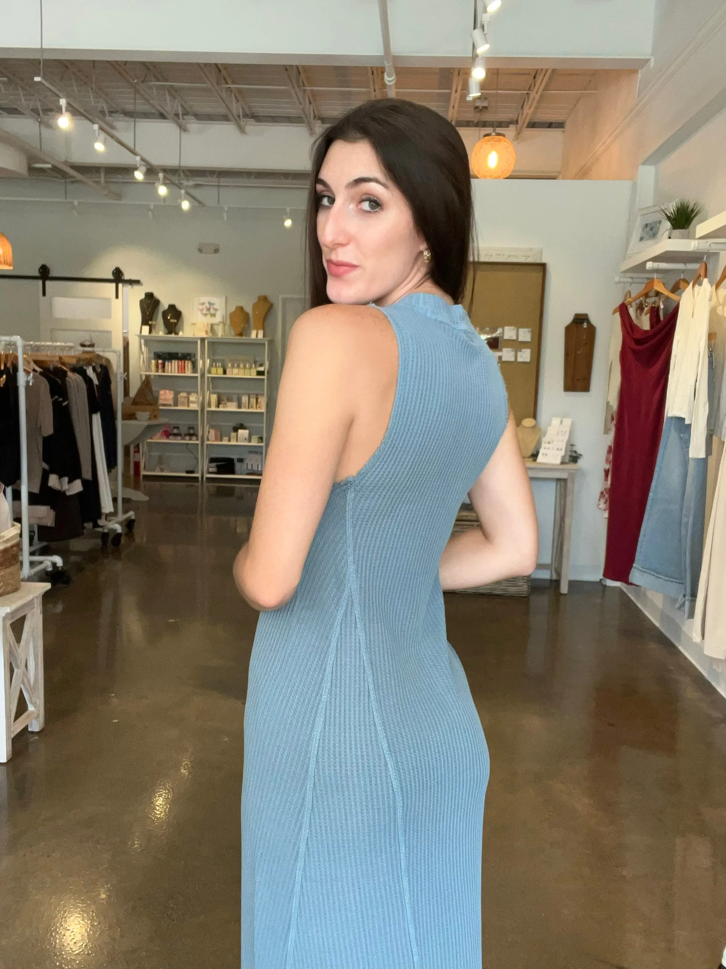 Thermal Tank Dress