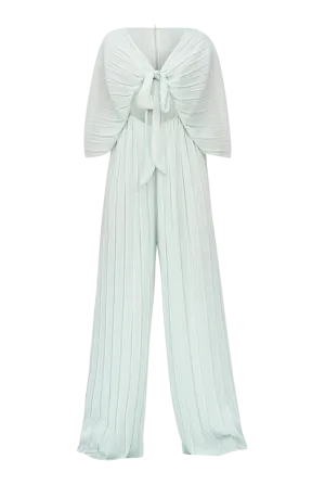 Thero Jumpsuit | Mint Blue