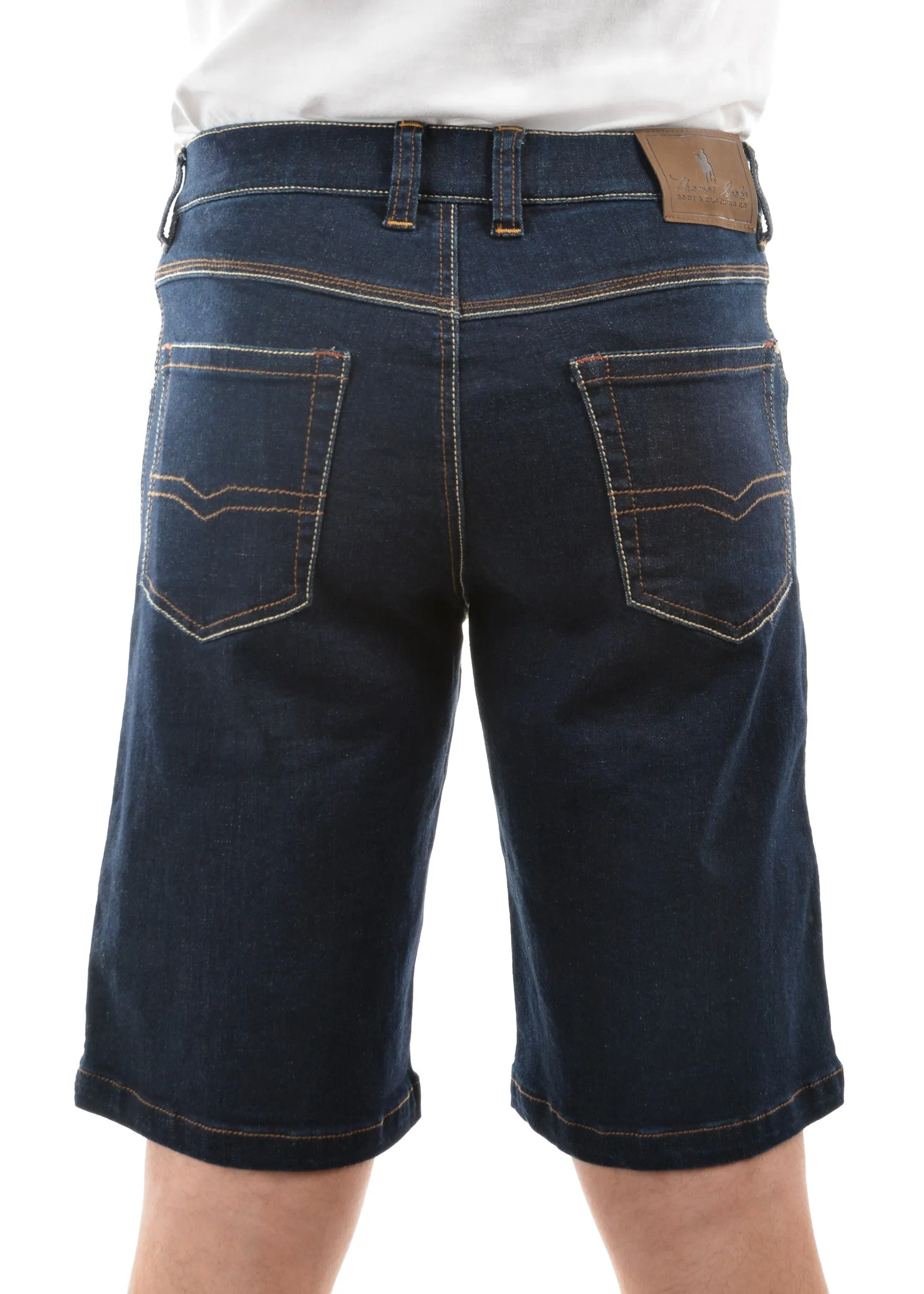 Thomas Cook Mens Bass Denim Comfort Waist Shorts