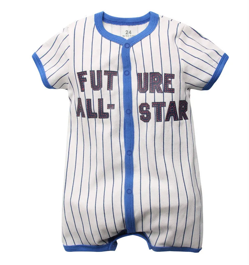 Toddler Baby Boy Rompers Summer Baby Girls Clothing Sets Roupas Infant Baby Jumpsuits Short Sleeve born Baby Clothes