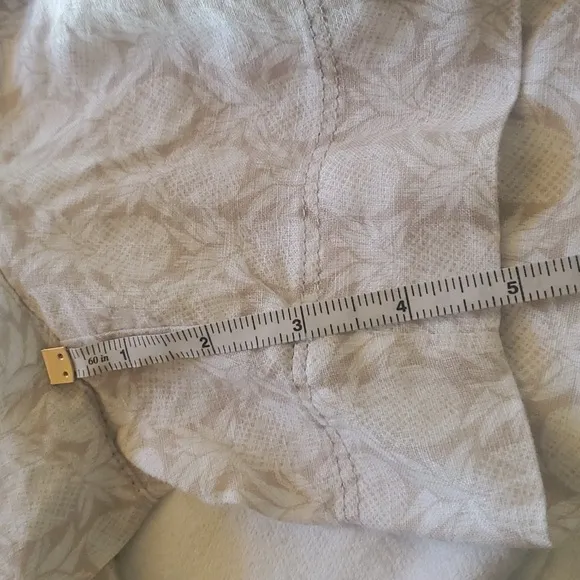 Tommy Bahama Beige Pinapples Linen Sz. L Shorts