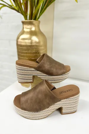 Totally Buggin' Platform Wedge Taupe