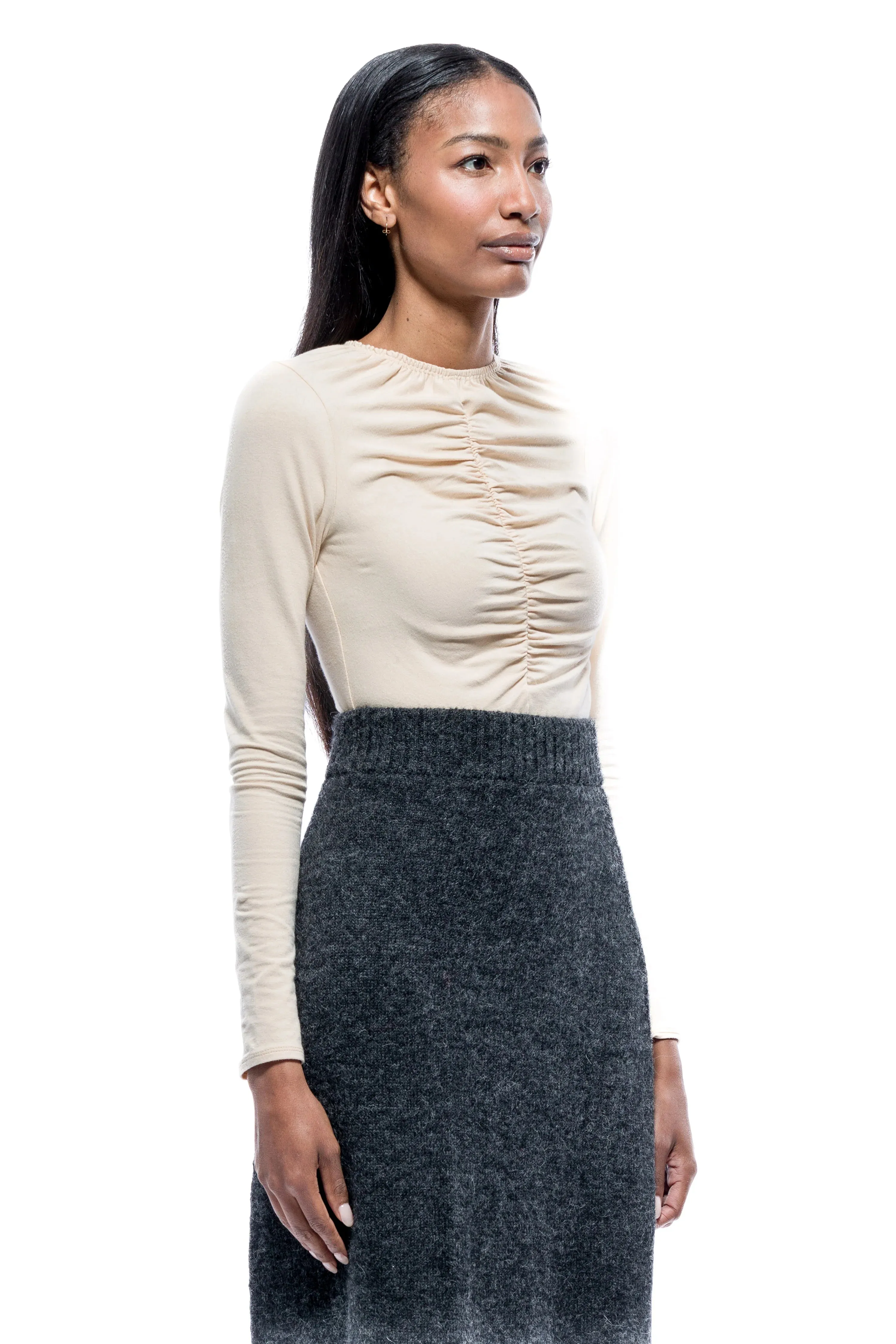Totty Top in Black | Toit Volant
