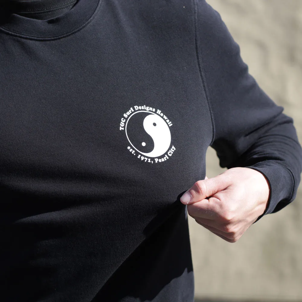 Town & Country OG Logo Crew Fleece - Black