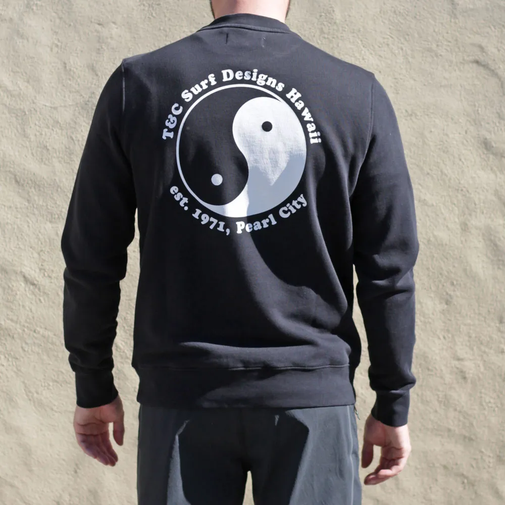 Town & Country OG Logo Crew Fleece - Black