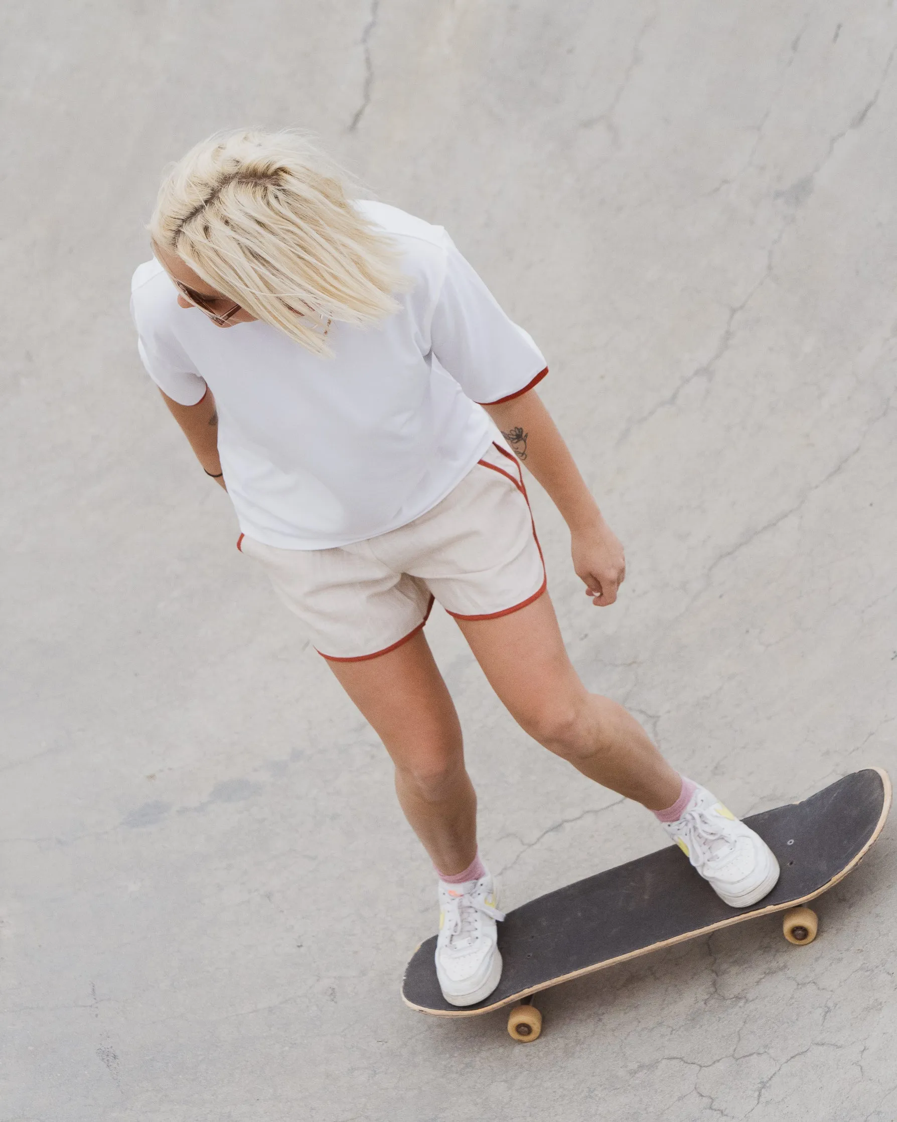 Tracks Shorts - Clay Contrast
