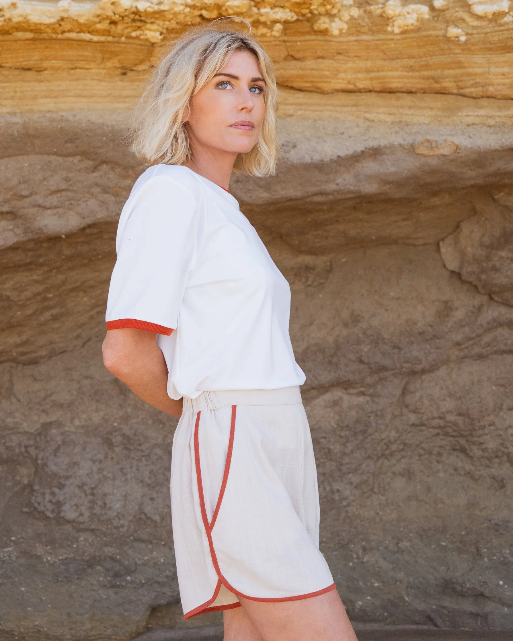 Tracks Shorts - Clay Contrast