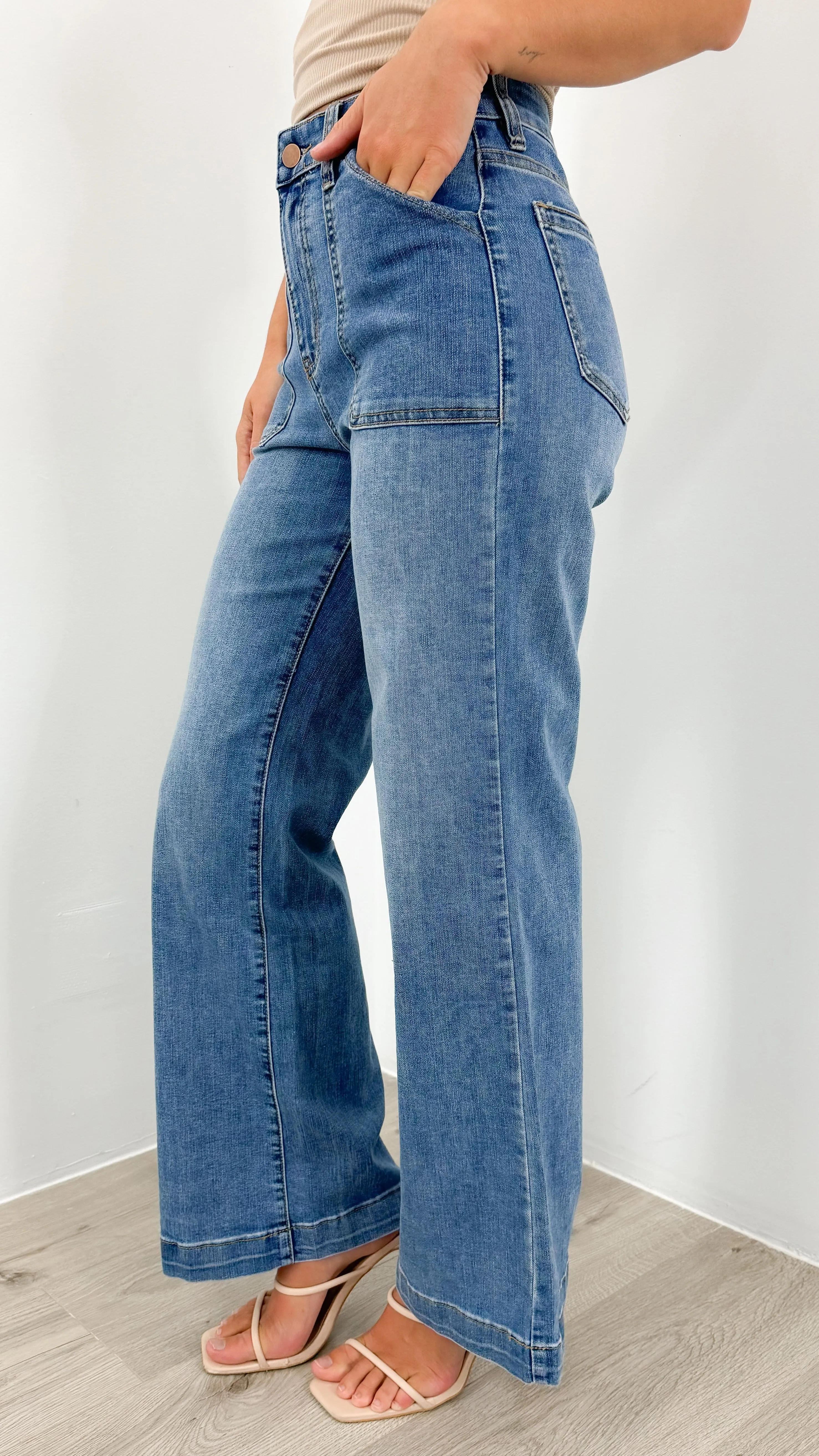 TREY JEAN - DENIM