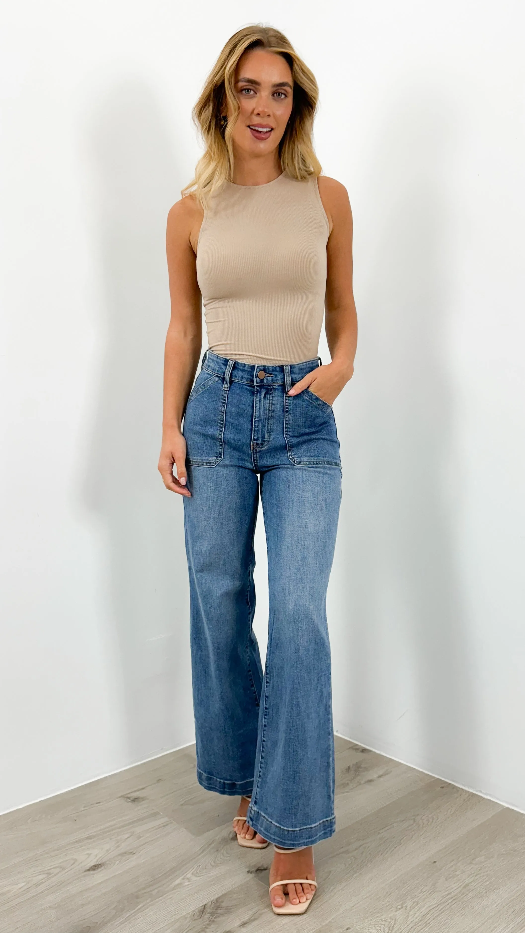 TREY JEAN - DENIM