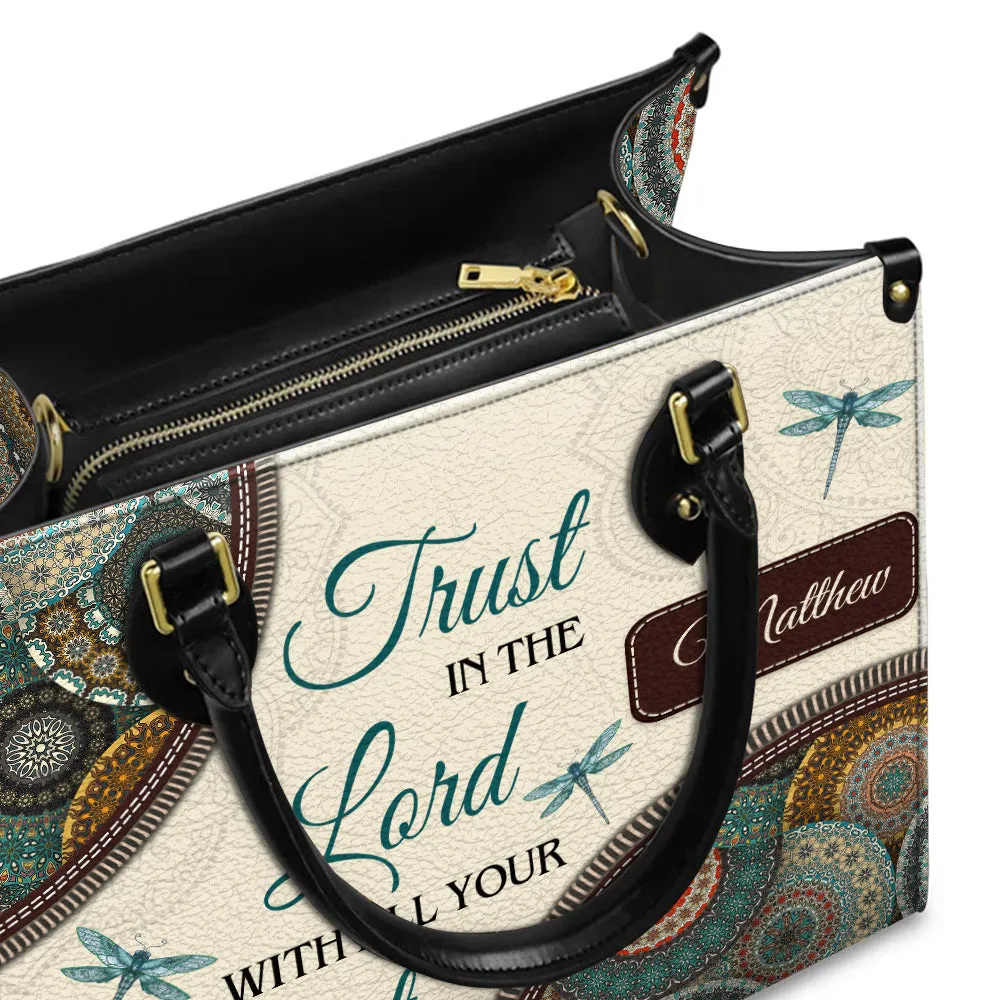 Trust In The Lord Leather Bag