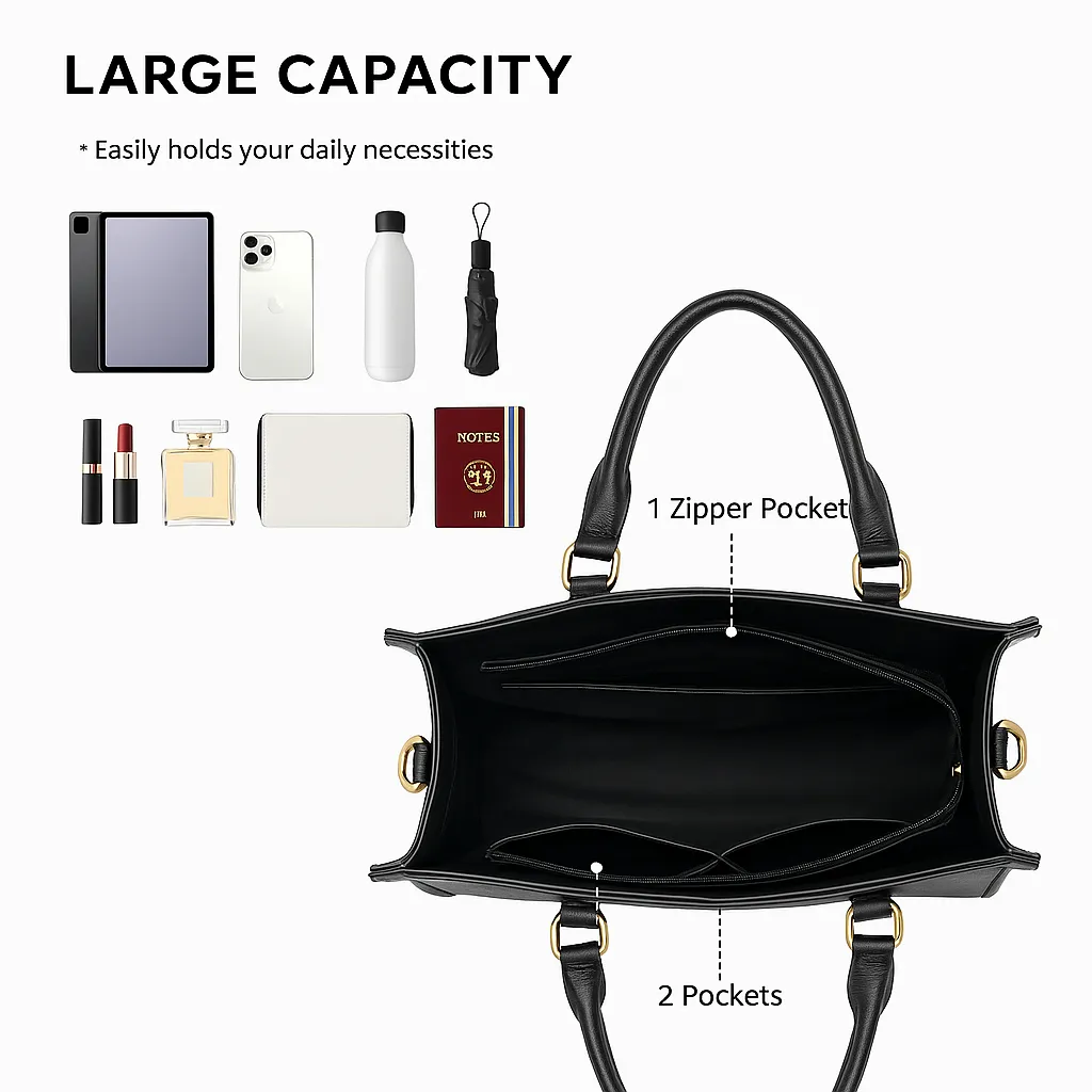 Trust In The Lord Leather Bag