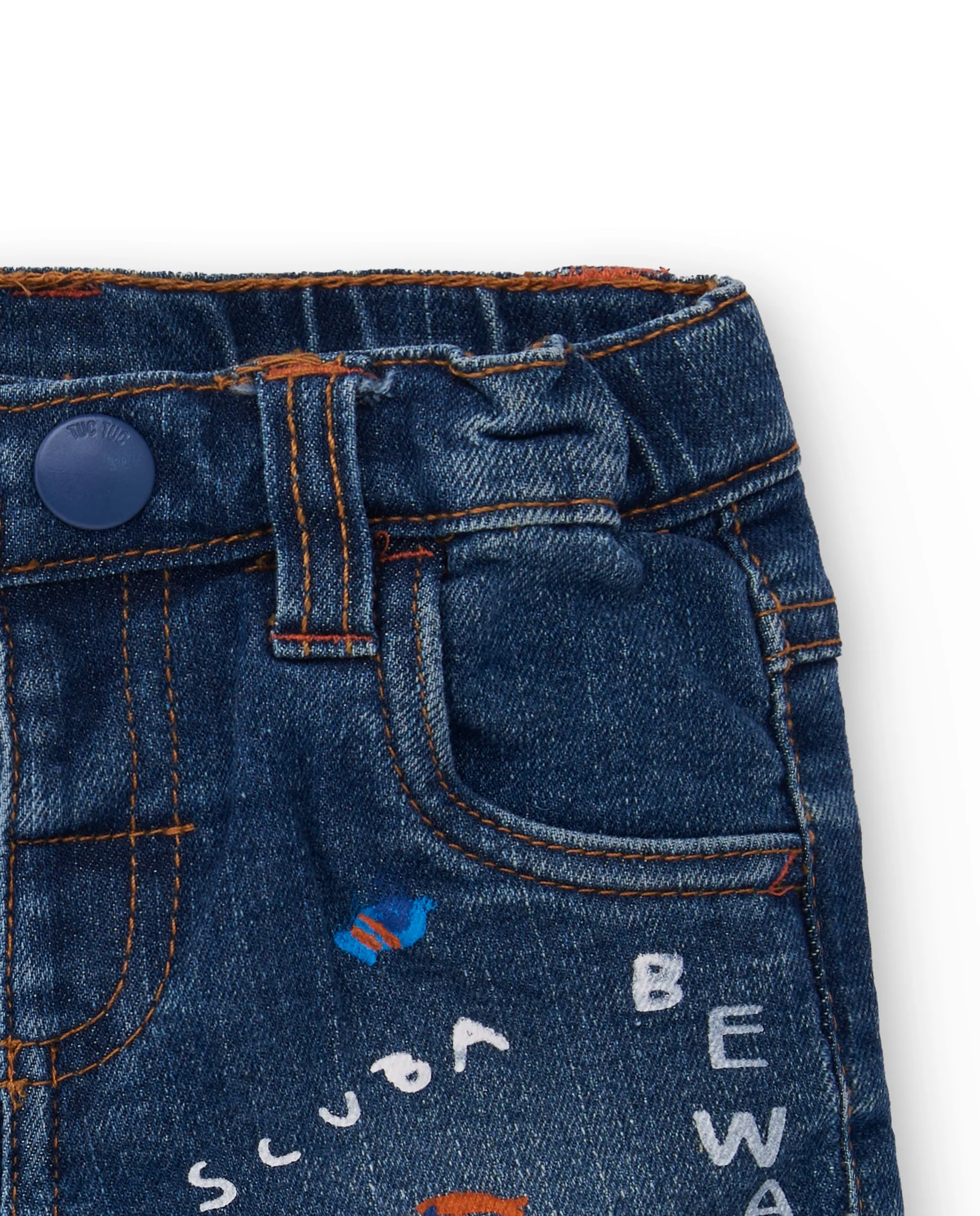 Tuctuc Salty Air Denim Shorts