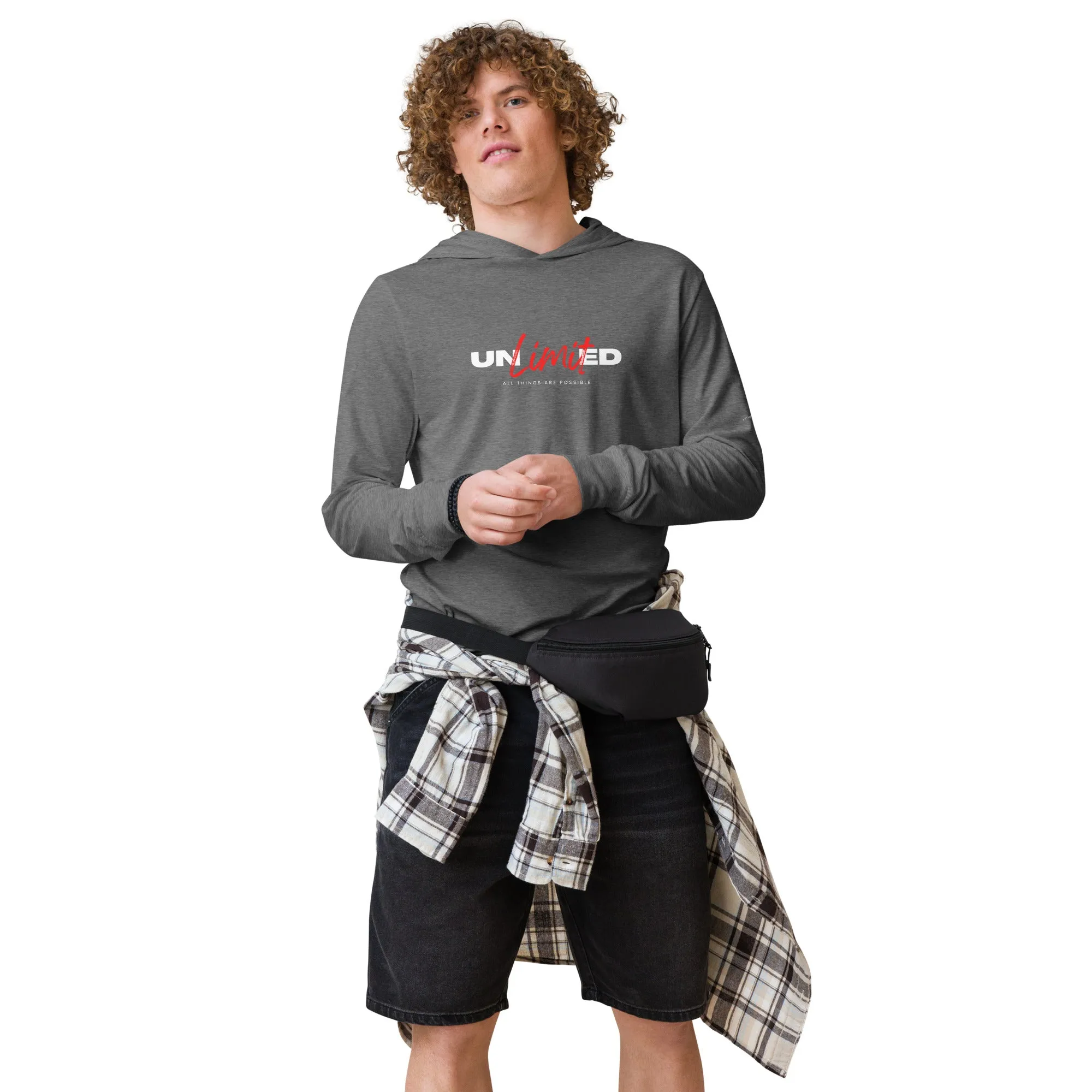 Unlimited Hooded long-sleeve tee