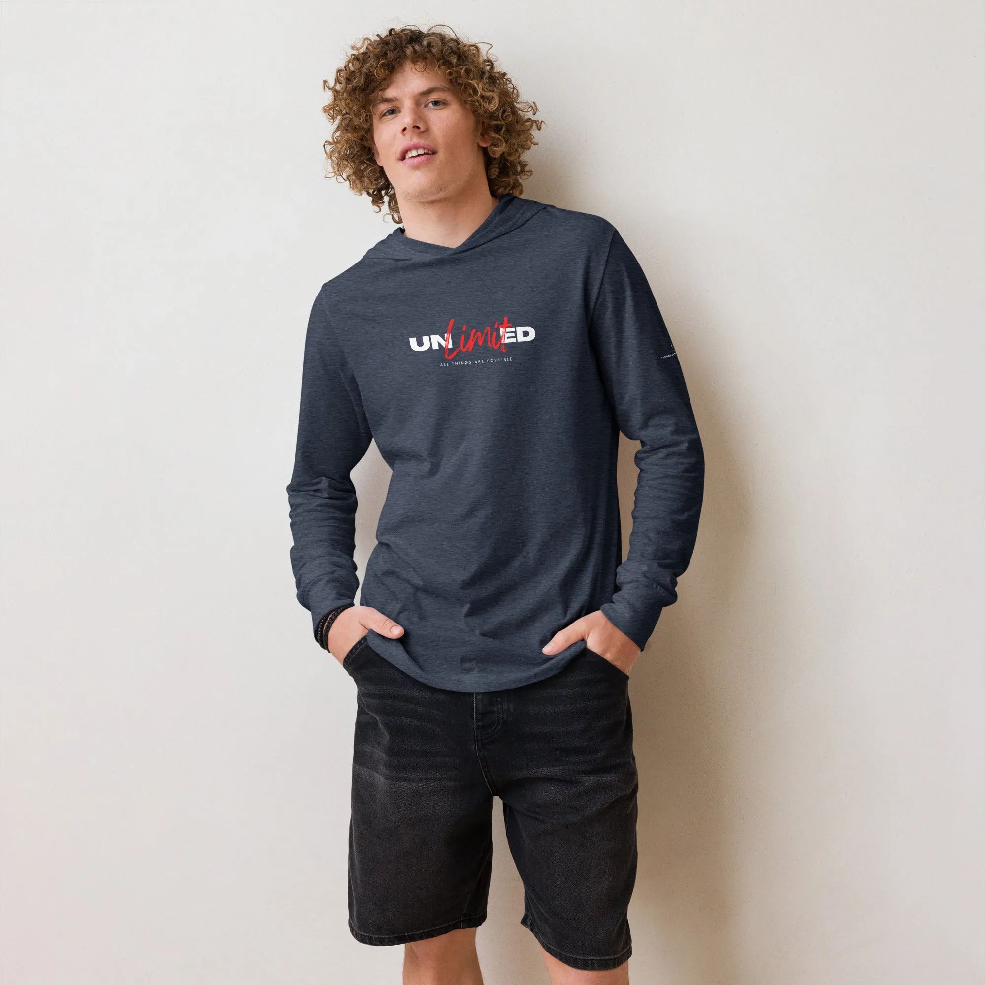 Unlimited Hooded long-sleeve tee