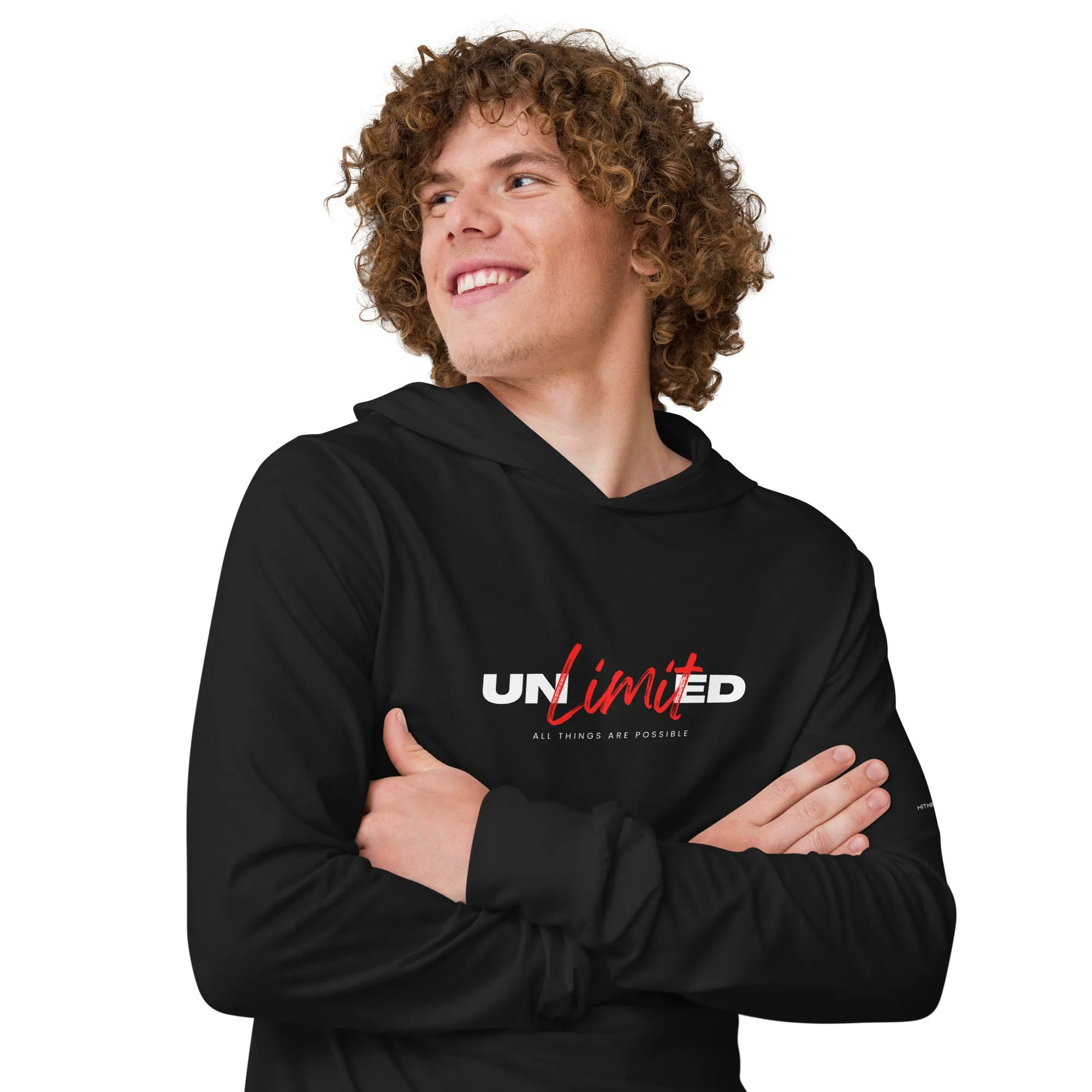 Unlimited Hooded long-sleeve tee