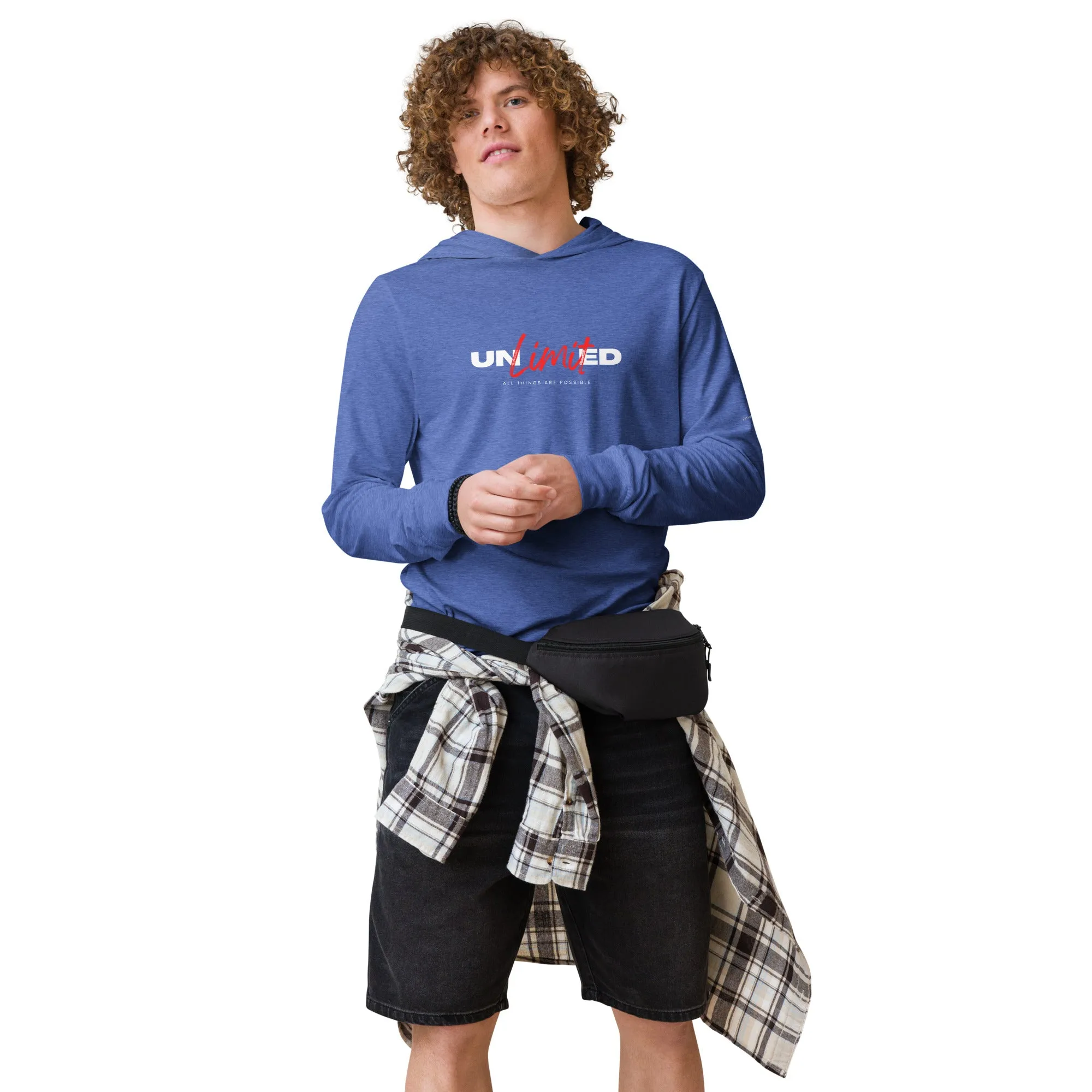 Unlimited Hooded long-sleeve tee