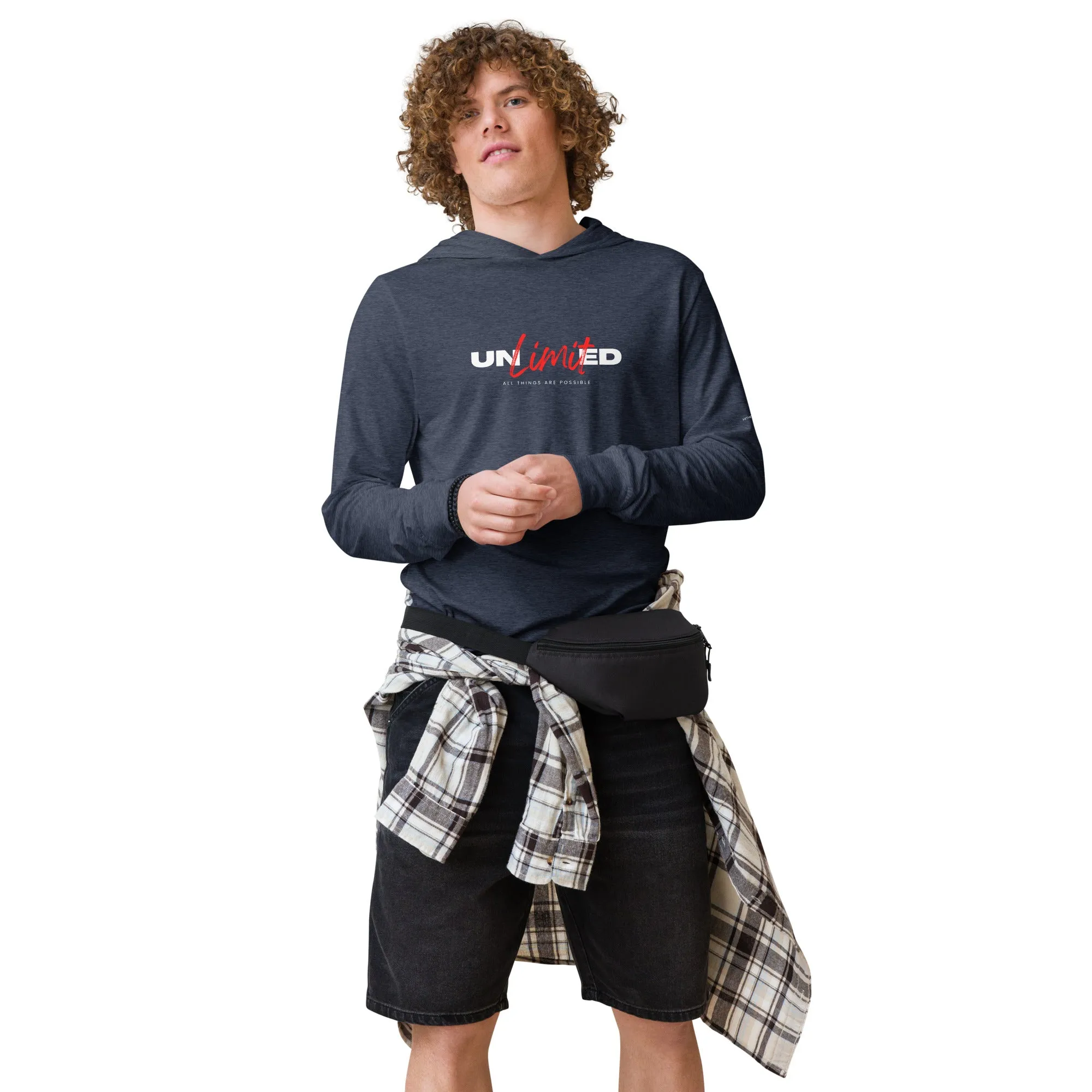 Unlimited Hooded long-sleeve tee