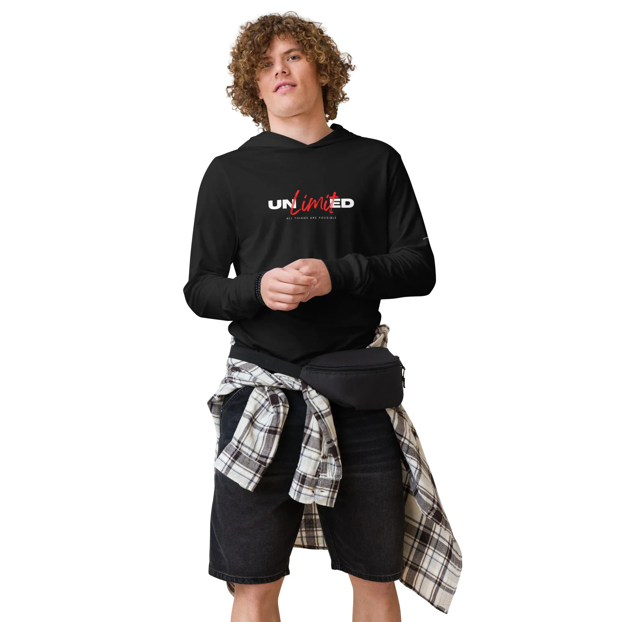 Unlimited Hooded long-sleeve tee